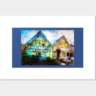 Gingerbread Cottages 20 Posters and Art